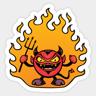 Fat Devil Sticker